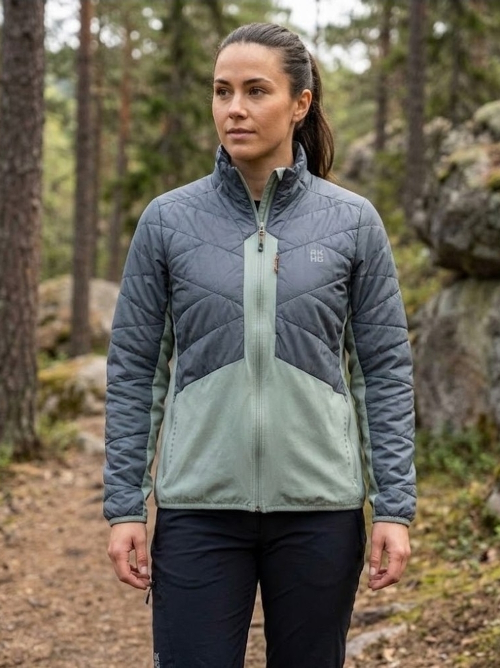 Alaskan Hardgear Outer Limit Hybrid Lightweight Quilted Hiking Outdoor Jacket XL